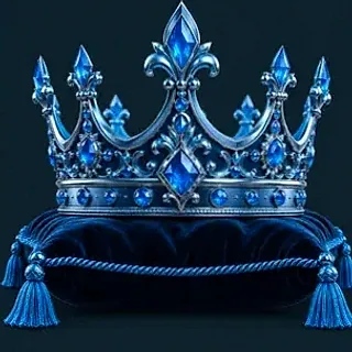 Gold crown on cushion — VegaStars