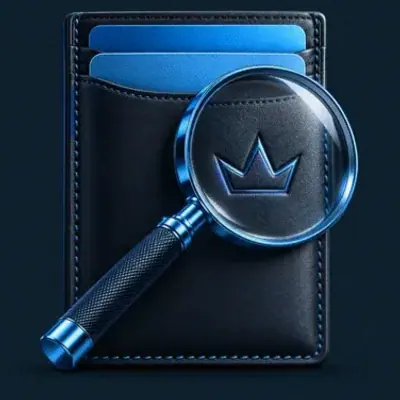 Wallet and magnifier — VegaStars