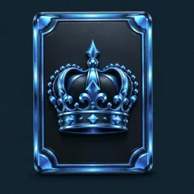 Crown emblem card — VegaStars