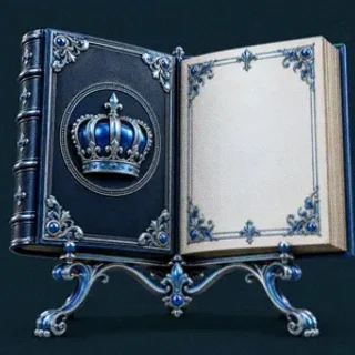 Ornate open book — VegaStars