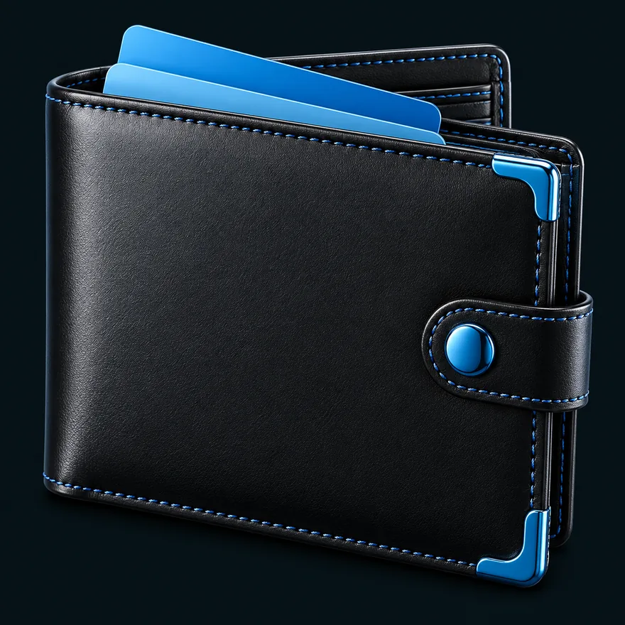 Leather wallet — VegaStars
